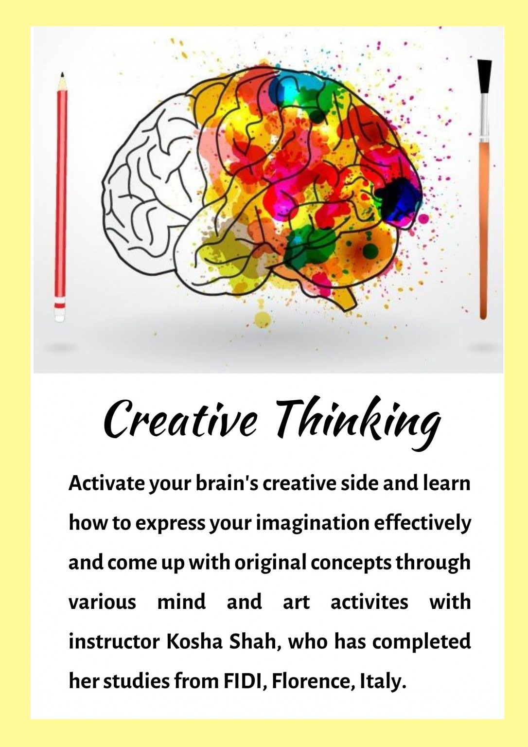 creative thinking art education